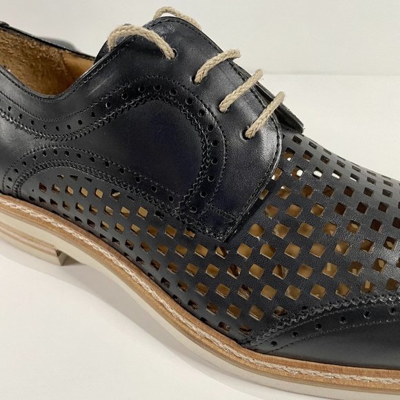Mezlan Men’s Alvarez Perforated Black Oxford main image 10